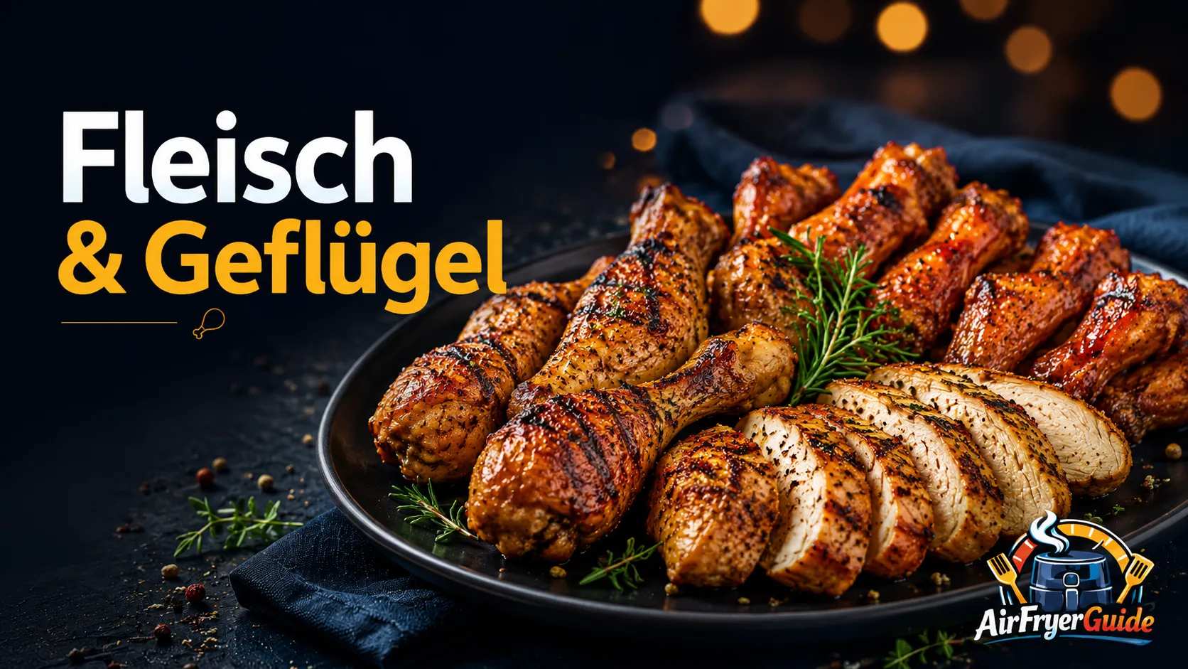 Fleisch & Geflügel im Airfryer - Garzeiten & Temperatur