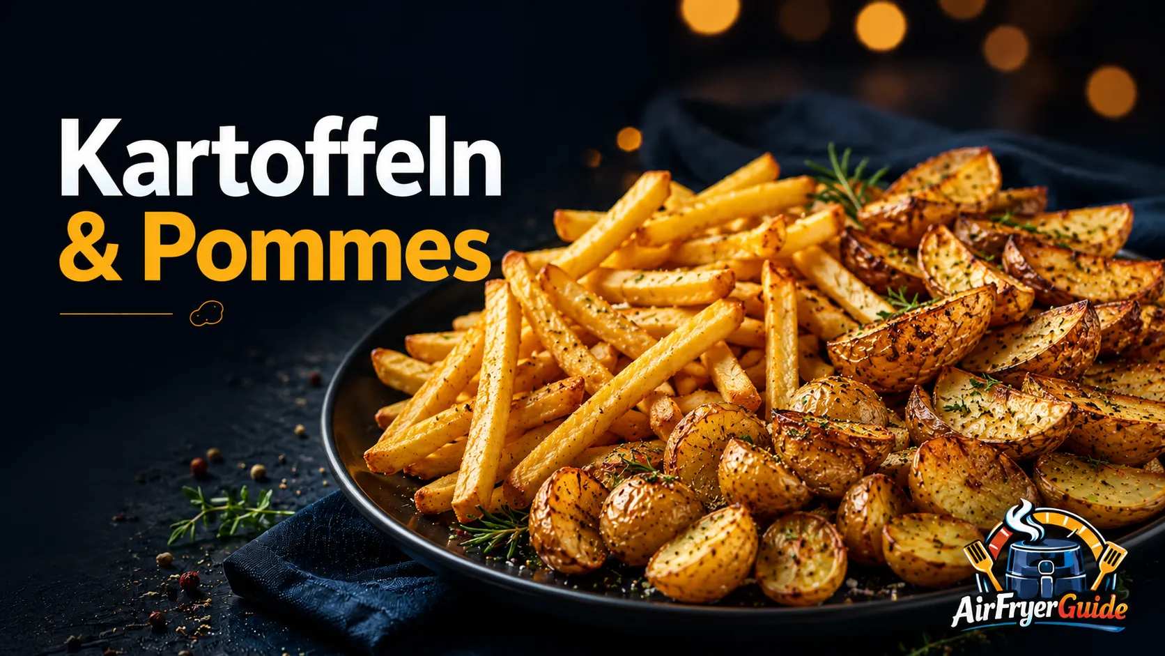 Kartoffeln & Pommes im Airfryer - Garzeiten & Temperatur