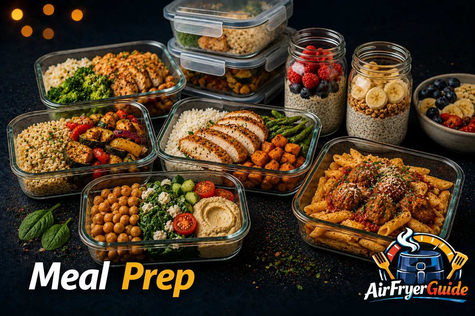 Meal Prep im Airfryer - Garzeiten & Temperatur
