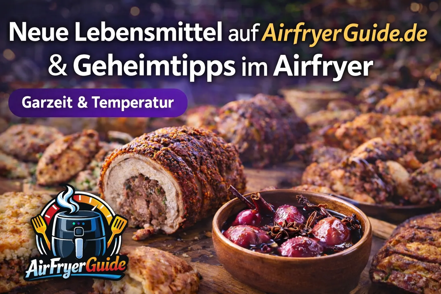 Neue Airfryer Lebensmittel und Geheimtipps - überraschende Ideen und perfekte Ergebnisse aus der Heißluftfritteuse