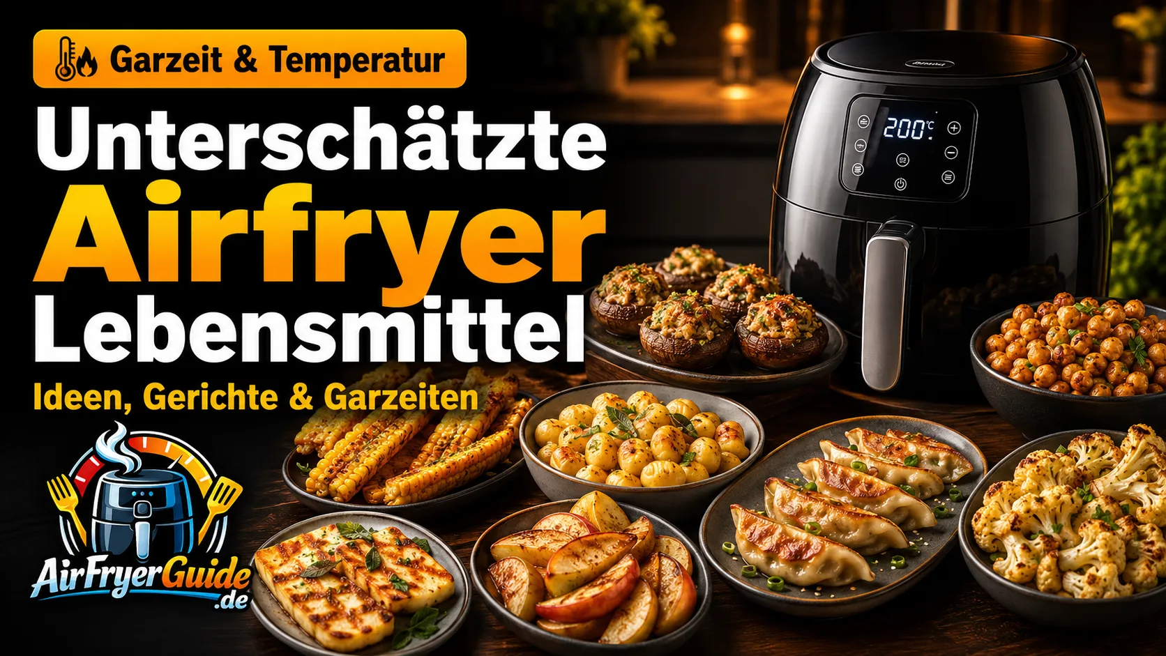 Unterschätzte Airfryer Lebensmittel - Ideen, Gerichte & Garzeiten im Überblick