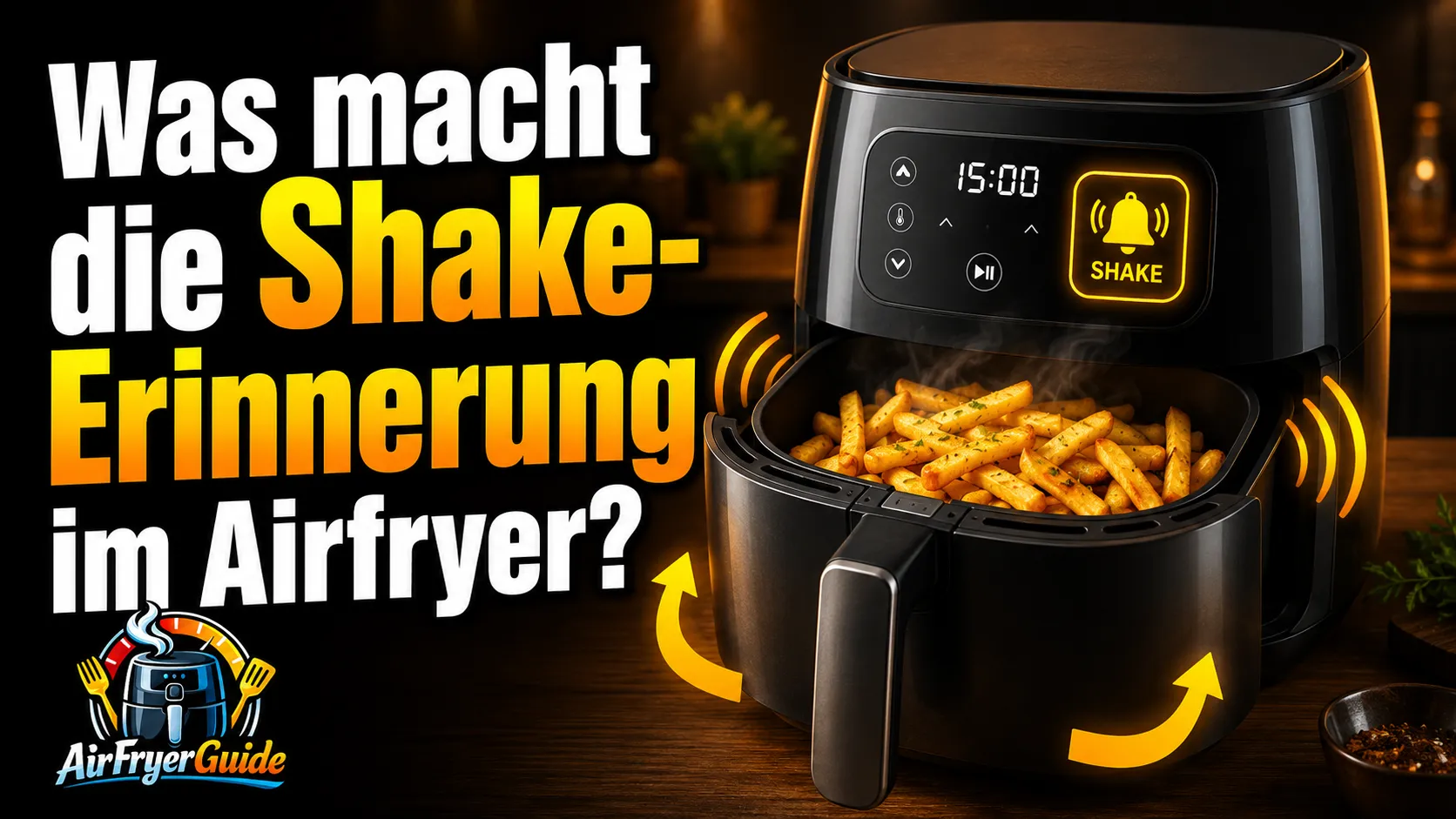 Was macht die Shake-Erinnerung im Airfryer wirklich und funktioniert diese?